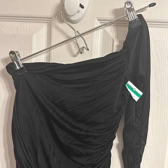 Gauge 81 Ruched Mini Dress NWOT Size XSmall - Picture 2 of 7